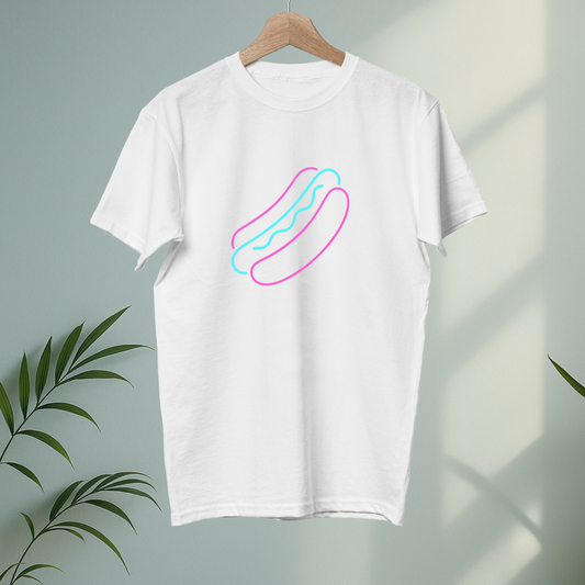 Neon hot dog