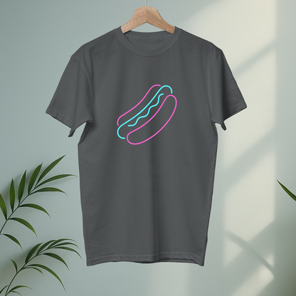 Neon hot dog