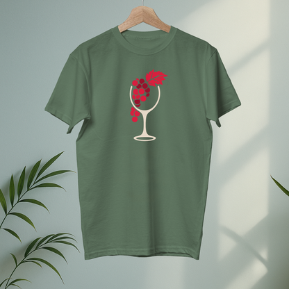 Grapes in a glass