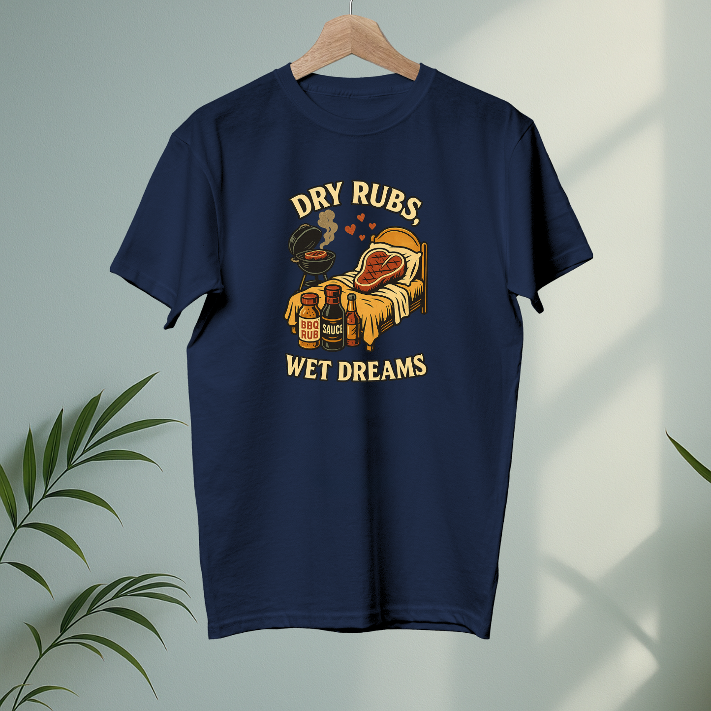 Dry rubs wet dreams