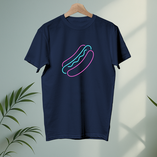 Neon hot dog