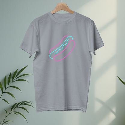Neon hot dog