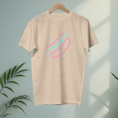 Neon hot dog